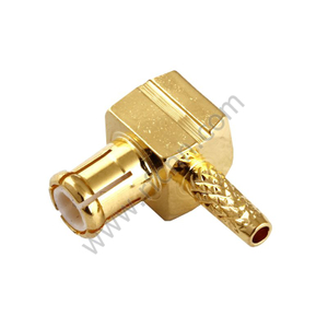 Angolo retto crimpatico maschio MCX per connettore RG178 RF